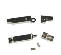 Glasses Spring Hinges 10 Sets 3.2mm Plastic Eyeglasses Spring Hinges Repair Parts for Acetate Sunglasses Frames 9072