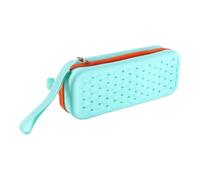 Glasses Storage Case | Soft Silicone Protective Case For Swimming Goggles | Water Sport Accessories Organizer For Men And Women Zipper Pocket For Diving