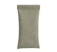 Glasses Storage Glasses Bag Cortex Texture Glasses Storage 18×9cm Shrapnel Closed Automatic Glasses Mouth Case Storage Bags