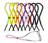 Glasses Strap Swimming Anti-Slip Eyeglasses Strap Adjustable Glasses Chain Cord For Men Women Outdoor Sports Eyewear Holder Retainer Lanyard(Purple-1PCS)