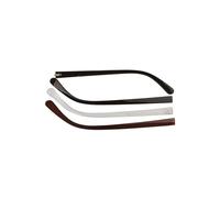 Glasses Temple Leg 10pairs 8mm Width Transparent Black PC Spring Glasses Temple Plastic Leg Tip for Eyeglasses Repairing Accessories(Pc05 Mix Color)