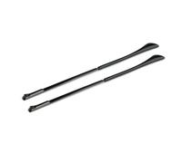 Glasses Temples 1pair 3.5mm Width Spring Metal Glasses Eyeglasses Temple Leg Optical Frame Repairing Parts(Gun)