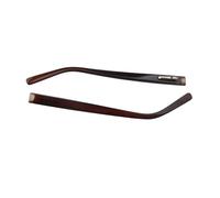 Glasses Temples 1pair 6.8mm 9mm Spring Glasses Eyeglasses Temple Eyewear Repairing Parts(Type 2 Brown)