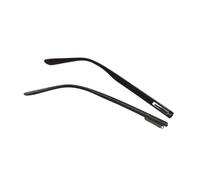 Glasses Temples 1pair Glasses Eyewear Temple Spring Hinge Repair Accessory(Type 2 Black)