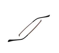 Glasses Temples 1Pair Metal Eyeglasses Temple Arm Replacement Leg Eyewear Accessories Spectacle Frame RepairTool(Coffee Color)