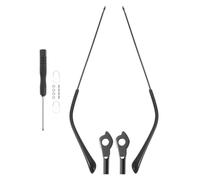 Glasses Temples Glasses Accessories Repair Kit Eyeglasses Arms Legs Parts Replacement Temple Frame Universal(Black)