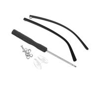 Glasses Temples Universal Replacement Temple Eyeglass Arm Metal Glasses Repair Kit Accessories(13.80X0.75X0.50CM)