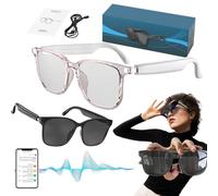 Glasses Translate, Real-Time Ai Translator for 144+ Languages, Translation Glasses, Open-Ear HD Audio, Smart Glasses for Travel Meeting Trade Business