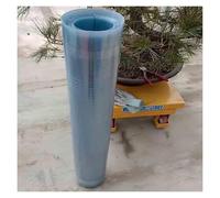 Glassfiber Solid Sheet, 0.8mm Rain-Proof Clear Daylighting Panels for Roof, Canopy, Customizable(1x5m/3.28x16.4ft)