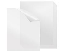 Glassine Paper Sheets - 100 Pack Glassine Paper for Artwork, Protecting Photos, Printings, Documents, Baked Goods, Pastries, 8 x 11.5 inches