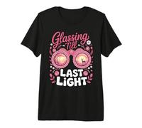 Glassing Till Last Light Bow Hunting Archery Premium T-Shirt