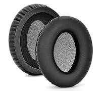 GLASSNOBLE Ear Pads,Replacement Earpads For Krk Kns6400 Kns8400 6400 8400 Headset Cushion Cover Leather Pads Protein Skin Black