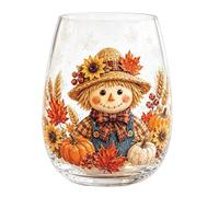 Glassware Drinking Glasses Heat-Resistant Funny Cute Harvest Drinkware
