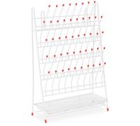 Glassware Drying Rack 48 Pegs - Laboratory Accessories by Steinberg Systems White