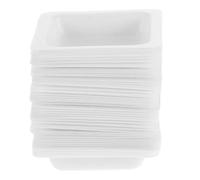 Glassware Labware 100 Pcs Plastic Weighing Dish Measuring Trays Laboratory