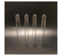Glassware Labware 100 Pieces/pack 15x100mm Lab Glass Test Tube U-shape Bottom Laboratory Tube
