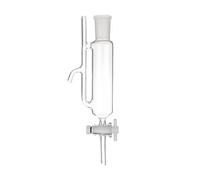 Glassware Labware 100ml-250ml Extractor Glass Collection Essential Separatory Funnel Separator Tube Bottle(150ML)