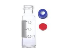Glassware Labware 100PCS 2ml Transparent Bottles Glass Lab 9-425 Clear Vial Bottles With Lid