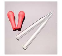 Glassware Labware 10pcs/30pcs/100pcs Laboratory 90mm To150mm Glass Transfering Dropper With Red Rubber Suction Ball(150mm 100pcs)