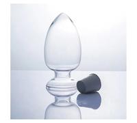 Glassware Labware 125mL Glass Cone Bottle Specimen Display Conical Heart Form With Rubber Stopper Laboratory Equipment
