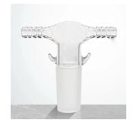 Glassware Labware 19#/24#/29# Glass Joint Lab Column Double Nozzle Pressure Head Interface Guide Plug(A 19-26)