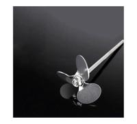 Glassware Labware 1pc Lab OD 40mm to 120mm304 Stainless steel three-leaf type Stirring Blade or 1pc length 200 to 500mm Stirring Dispersing Rod(Rod (Length 400mm))