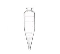 Glassware Labware 1pcs 100ml Glass Graduated Centrifuge Tube Glass Cylinder Lab For D96(F Big)