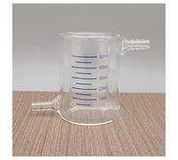 Glassware Labware 1PCS 50ml To 1000ml Glass Double Layer Beaker Laboratory Jacketed Beaker For Experiment(500ml)