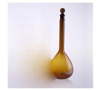 Glassware Labware 1pcs Capacity Brown Glass Volumetric Flask With Stopper Lab Glassware 5ml 10 20 25 50 100 200 250 500 1000 2000ml(250ml)