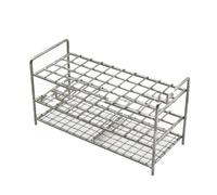 Glassware Labware 1PCS Lab Stainless Steel Wire 40 Holes Or 50holes Tube Holder Tube Rack For DIA 13/16/17/19/21/26/30/32mm Tubes(32mm 50holes)