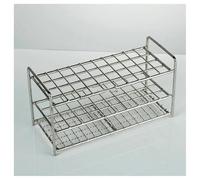 Glassware Labware 1PCS Lab Stainless Steel Wire 40holes/50holes Centritube Holder Tube Rack For Hole Size13/16/17/19/21/26/30/32mm Tubes(13mm 50holes)