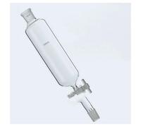 Glassware Labware 1Piece 10ml To 1000ml Lab Glass Cylindrical Separatory Funnel For Experiments(50ml 19x19)