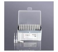 Glassware Labware 1set Lab 10ul/10ul-L/20ul/50ul/100ul/200ul/300ul/1ml/5ml/10ml Plastic Pipettor Tip Box With Pipette Tips For Experiment(20ul tips and box)