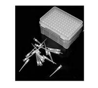 Glassware Labware 1set Lab 10ul/10ul-L/20ul/50ul/100ul/200ul/300ul/1ml/5ml/10ml Plastic Pipettor Tip Box With Pipette For Experiment(5ml tips and box)