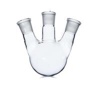 Glassware Labware 25 50 100 250 500 1000ml 14/23 19/26 24/29 29/32 Three Necks Boro. Glass Flask Lab Round Bottom Glassware Experiment(100ml 19-19-19)