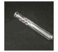 Glassware Labware 2ml/5ml/10ml/15ml/20ml/25ml/50ml/100ml Lab Glass Tube Round Bottom With Scale Line Glassware(10ml)