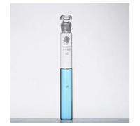 Glassware Labware 2pcs/lot 25ml 50ml 100ml Glass Colorimetric Tubes With Glass Stopper For Experiment(25ml)