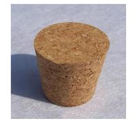 Glassware Labware 39 * 29 * 35mm Lab Wooden Corks Tube Stoppers Glass For Experiment(100pcs)
