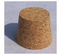 Glassware Labware 43 * 33 * 35mm Lab Wooden Corks Tube Stoppers Wine Glass Bottle For Experiment(100pcs)