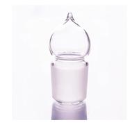 Glassware Labware 4pcs Transparent/Brown Glass Stopper Borosilicate Glass Joint 19/26 Grinding Ball Plug(Transparent)