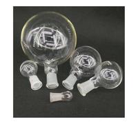 Glassware Labware 5/10/25/50/100ml Joint #10 14/23 19/26 24/29 29/32 Glass Flask Round Bottom Single Short Neck Labwar(100ml joint 19-26)