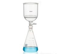 Glassware Labware 50/100/250/500/1000ml Vacuum Filtration Apparatus Unit Multi-well Glass Funnel Lab Device(B500ml-A100ml)