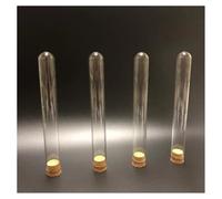 Glassware Labware 50 Pieces/Pack 20x200mm Lab Round Bottom Glass Test Tube With Cork Laboratory Glassware