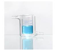Glassware Labware 50 To 1000ml Lab Glass Jacketed Beaker Reactor(200ml)