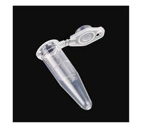 Glassware Labware 500PCS 1.5ml PP Plastic Tube Centrifuge Snap Cap 42x11mm Transparent For Lab