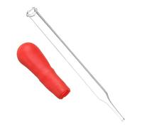 Glassware Labware 5Pcs/Pack 10ml Glass Pipette Laboratory Dropper Red Rubber Head Pipet Transparent Dropper Color Lab