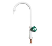 Glassware Labware A1001 Single Port Table-type Tap Elbow Pure Copper Nozzle Laboratory Copper Material(Handle Type B)
