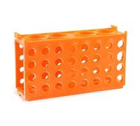 Glassware Labware Centrifuge Rack Multifunctional Trapezoidal Holder For 0.2ml-50ml Tube 92 Holes Stand For Lab Vials Blue Plastic(ORANGE)