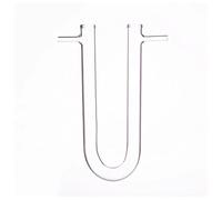 Glassware Labware High Borosilicate Glass Tube U-shape With Two Side Tubes Size 10x100mm/13x100mm/15x150mm/20x200mm U Tube(20x200mm)