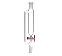 Glassware Labware Laboratory Glass Standard Port 19/19#-24/24# Constant Pressure Cylindrical Drip Funnel 50ml- 500ml(25ml 24x24)